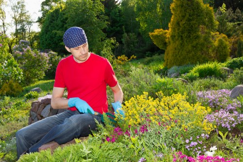 Screen-reader friendly garden maintenance interface